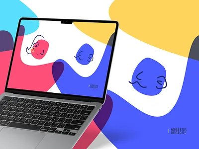 Abstract-Background_04_10_2023_02 abstract couple design editorial graphic design human illustration landing man meet minimalist relation woman