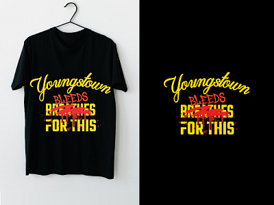 YOUNGSTOWN BLEEDS FORTHIS SHIRT best logo 2023 best logo design business logo company branding company identity design company logo design design graphic design