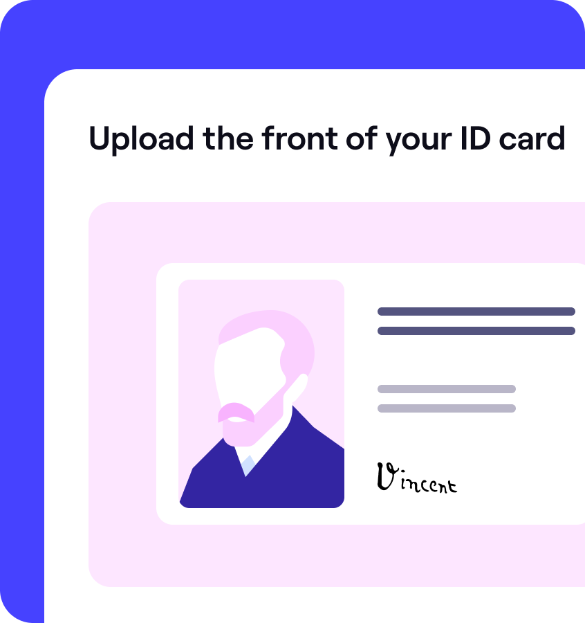 Keeping fraudsters out (KYC) animation finance kyc onboarding online payment platform payments ui ux
