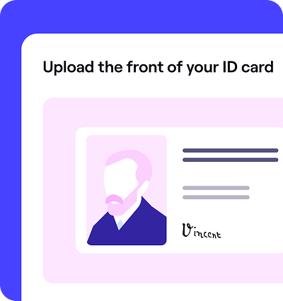 Keeping fraudsters out (KYC) animation finance kyc onboarding online payment platform payments ui ux