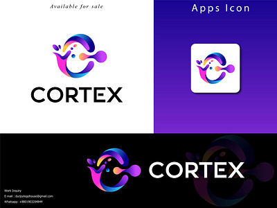 Concept : Cortex - Logo Design (Unused ) a b c d e f g h i j k l m n app app icon best logo brand identity branding c cortex logo creative work crypto logo graphic design letter c logo logo logo design logo inspiration logofolio modern monogram o p q r s t u v w x y z vector