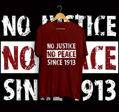 No Justice no peace 3d animation branding designing graphic design logo motion graphics tshirt ui