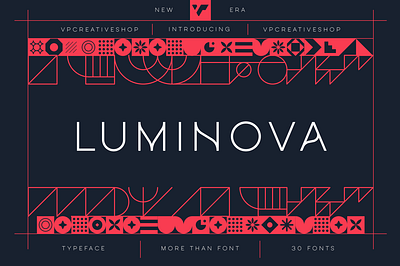 Luminova sans serif - 30 fonts bold branding font free freebie mosaic outline pattern sans serif typeface