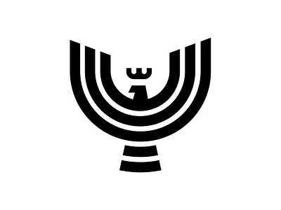 eagle logo bird crown design eagle falcon illustration logo logos minimal strong