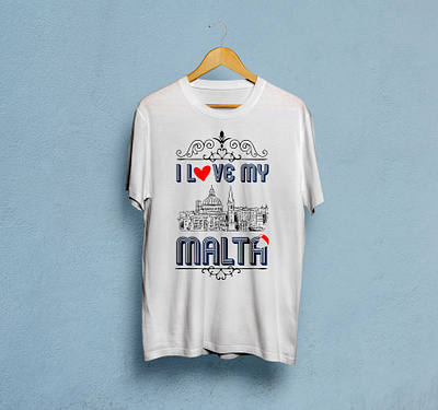 I love my malta tshirt