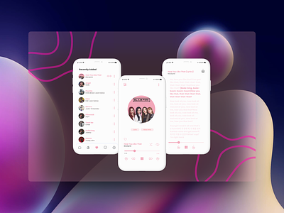 Music App daily ui design figma music app