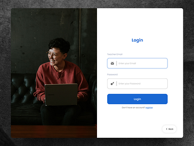 Login Form design dribbble figma graphic design loginform registerfrom ui uidesigner uiux