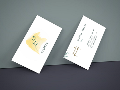 Business Card With Sweet Design app branding businesscard design graphic design illustration logo ui unik ux vector