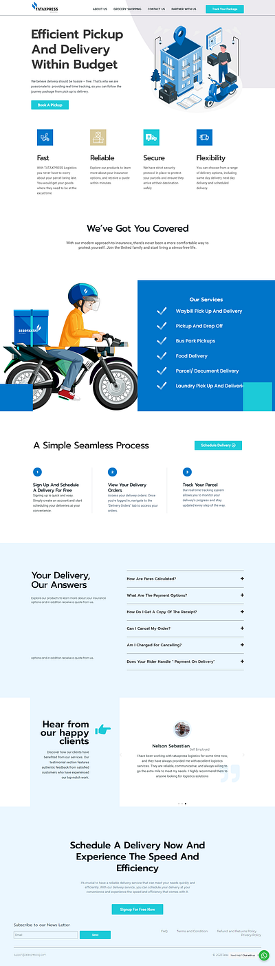 Logistics website logistics website ui website wordpress