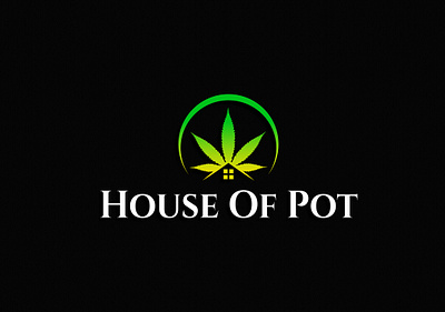 Cannabis, Hemp, Cbd Logo Design cannabis house logo cannabis logo cbd house logo cbd logo graphic design hemp logo logo logo design