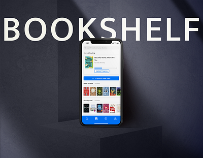 BookShelf application application books branding design interface literature logo shelf shelves ui uidesign uiux userexperience userinterface