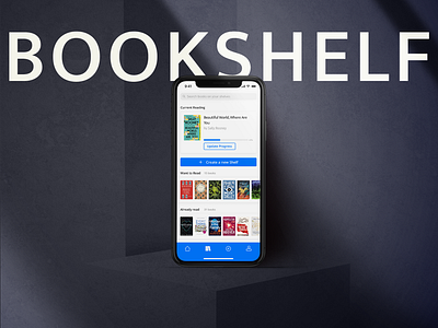 BookShelf application application books branding design interface literature logo shelf shelves ui uidesign uiux userexperience userinterface