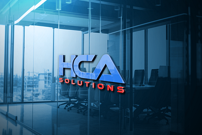 HCA Solutions branding graphic design logo