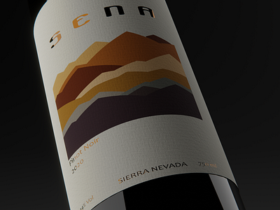 SENA WINES -label and package design 3d animation branding desgin graphic design motion graphics packaging wine