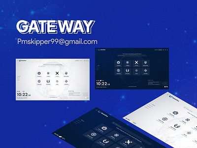 Gateway branding graphic design logo motion graphics ui ux website