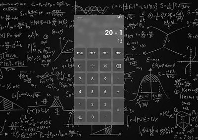 Calculator UI calculator design ui user interface