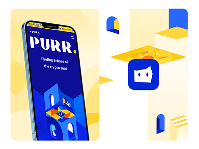 Purr house UI/UX design graphic design ui