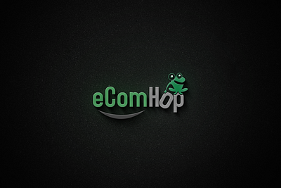 eComHop branding graphic design logo