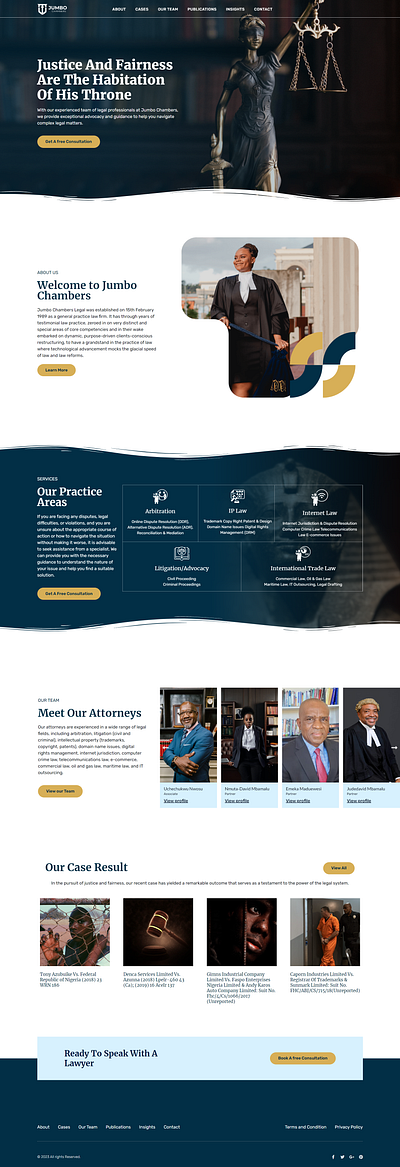 LAW Website law website ui wordpress