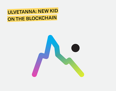 Ulvetanna: New kid on the blockchain branding illustration logo ui web design website design