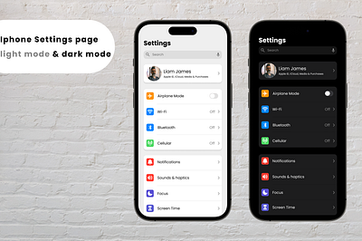 Settings page app ui appui daily ui dailyui figma settings page ui