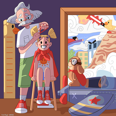 A Short Break character characterdesign design illustration illustrator vector