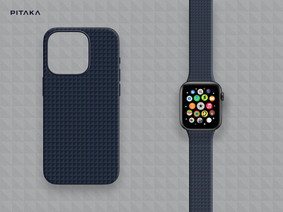 Elegance - iPhone Case & Watch Band Pitaka apple apple band apple case apple watch band behance case dribbble iphone pitaka pitaka design strap