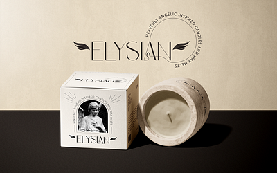 Brand identity and packaging design for a candle company branding candle graphic design logo packaging