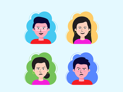 Vector Avatars designs, themes, templates and downloadable graphic elements  on Dribbble