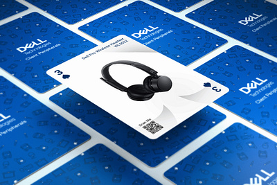 Dell Playing Card dell design graphic design playing card ui