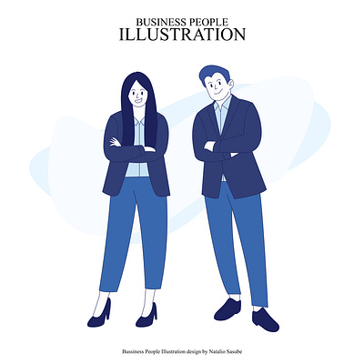 Business Partner administration business businessman businesswoman character colleague corporate design employee entrepreneur illustration office partner partnership people professional teamwork ui vector workplace