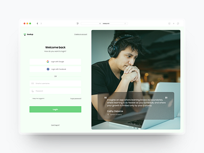 Level-Up (Mobile & Web) Login Pages app design figma graphic design ui