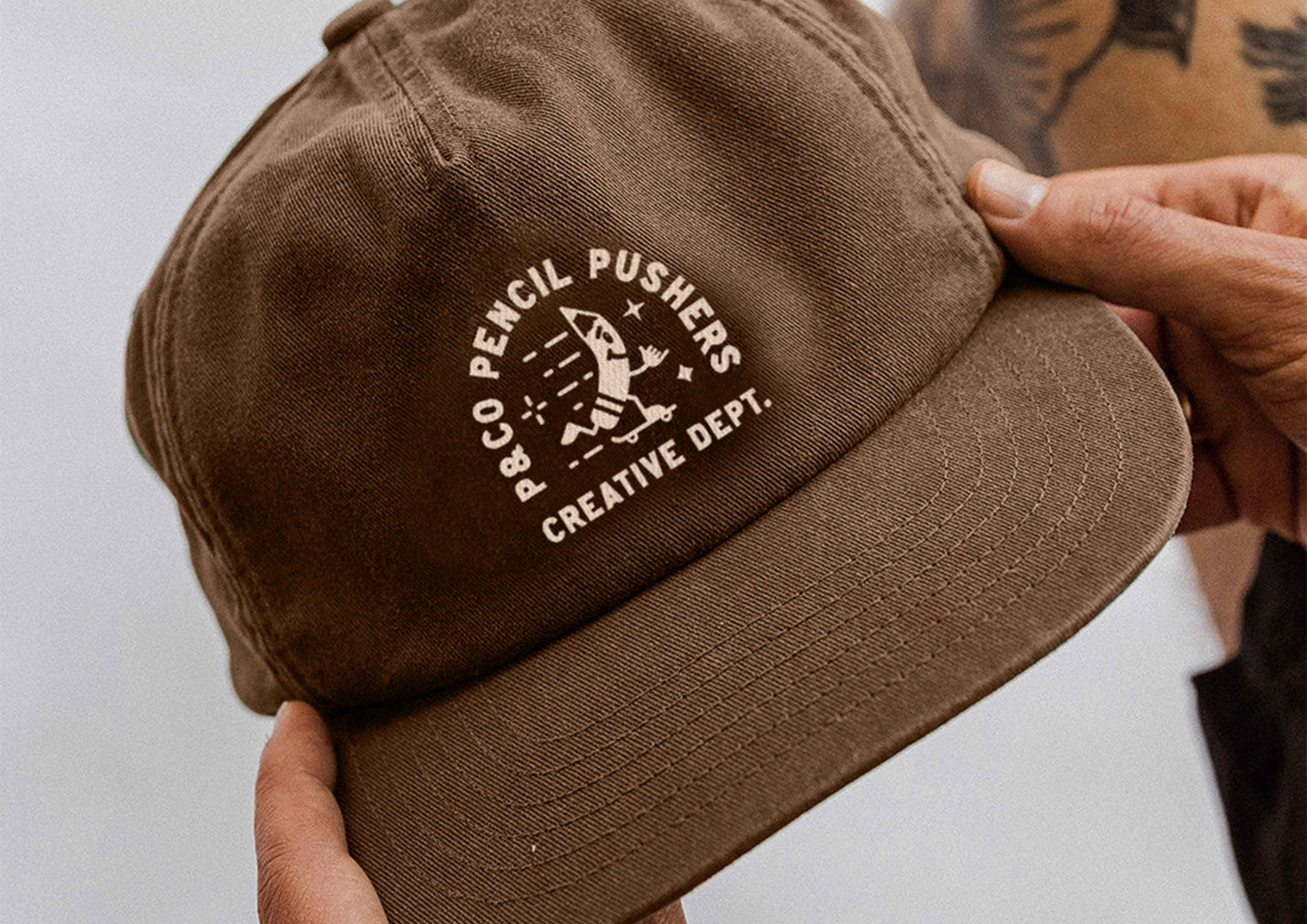 P&CO THE PENCIL PUSHERS 🛹✏️ art badges birmingham cap creative creatives dept design fashion graphic design lifestyle mascot pandco patch pencil shaka skateboarding snapback