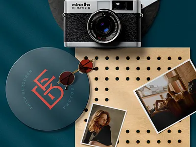 Faith Burggren Photography: Moodboard brand design brandguide branding collateral identity logo logomark mockup monogram moodboard photography
