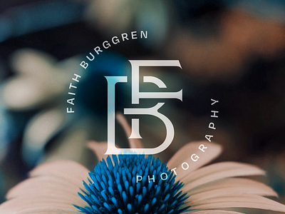 Faith Burggren Photography: Stock Advertising brand design branding gothic identity logo logomark monogram photography