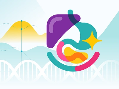 Genomelink - Organ Health Report branding design dna graphic design health icons illustration organs health report traits ui