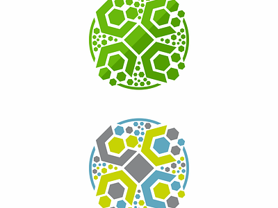 Awesome hexagon letter CCCC abstract logo 3d animation branding cccc graphic design hexagon kotur unternehmensgruppe logo monogram