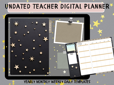 Undated Teacher Digital Planner