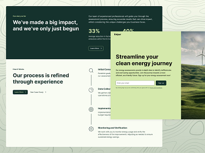 Enipur - Green Energy design energy environment green web design website
