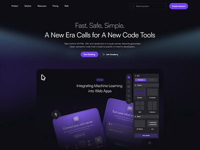 Code Tools code dashboard htmll product tools ui user user interface ux web webdesign