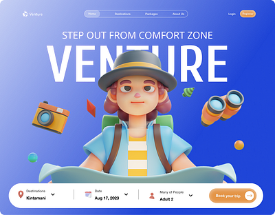 Test Project/Venture branding design graphic design illustration ui ux