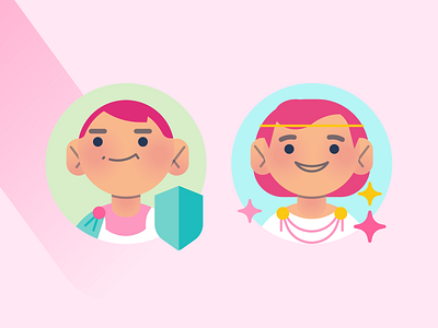 User Avatars — Customizable Vector Profile Pictures