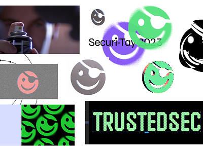 TrustedSec Inspiration b2b brand design inspiration exploration hackers inspiration motion graphics visual identity