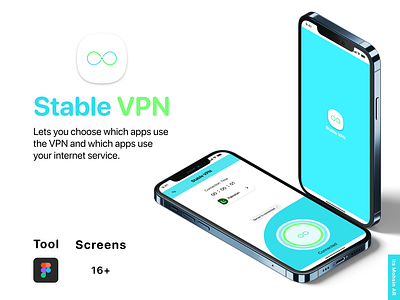 Stable VPN App app design ui ui design ui ux uidesign uiux ux vpn vpn app vpn ui