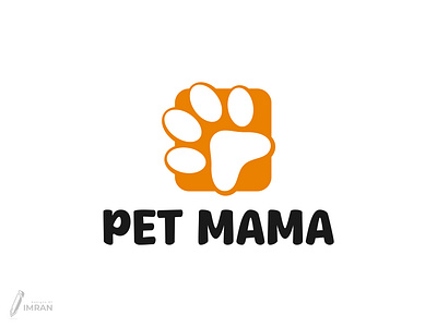 Pet Mama-Logo Design(Unused) app logo brand identity branding creative logo design gradient logo graphic design icon illustration logo minimal logo modern logo pet pet shop pet shop logo