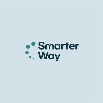 Smarter Way logo animation animation branding graphic design logo motion graphics