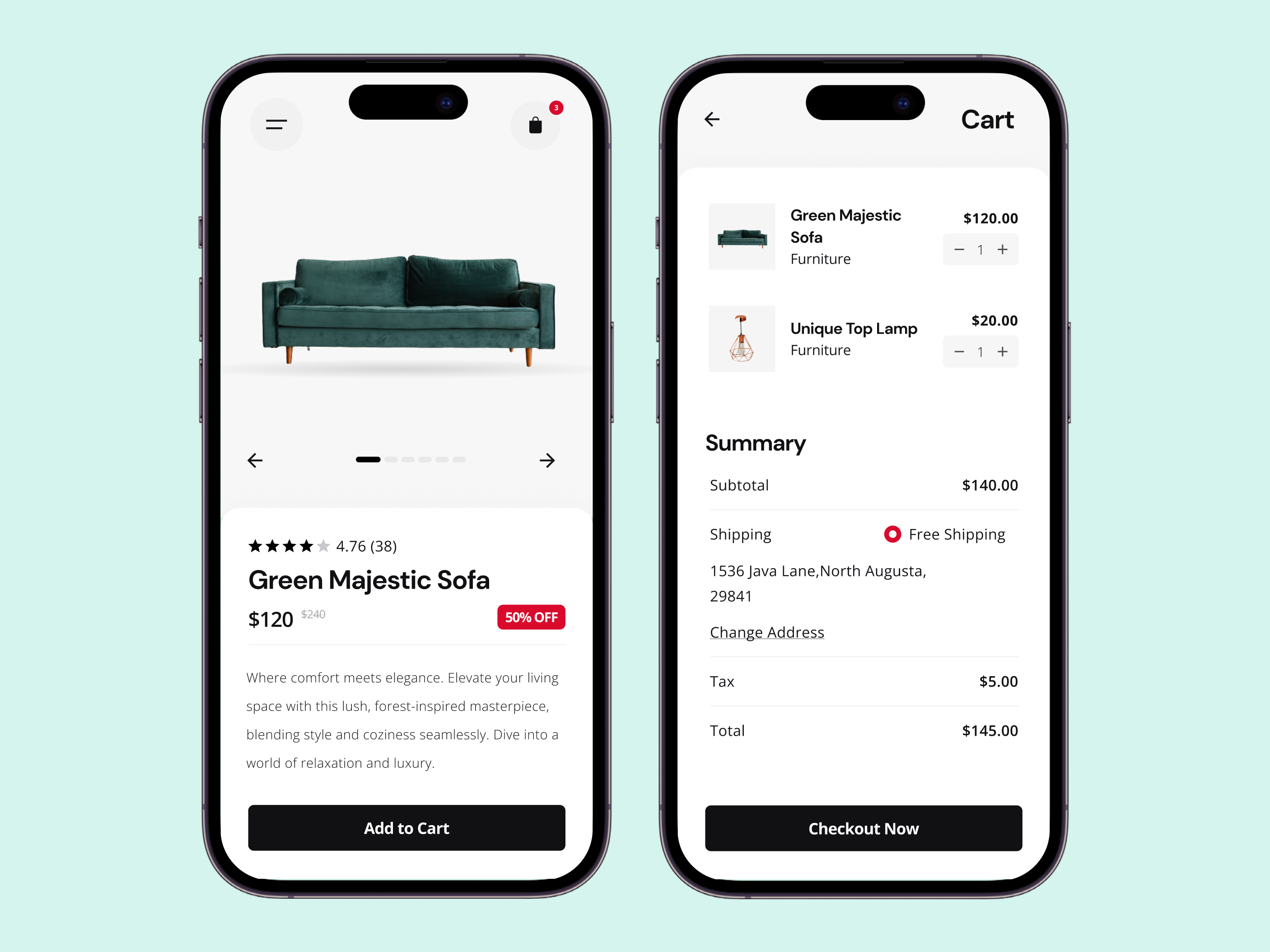 Example of Mobile App UI/UX Design In Figma