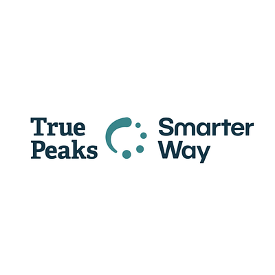 True Peaks & Smarter Way – logo animation animation branding logo motion graphics