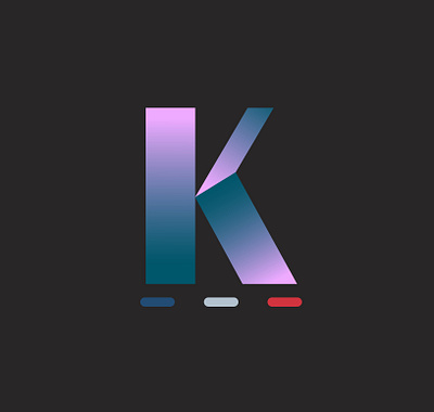 Logo leter K graphic design k letter logo