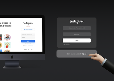 Instagram Redesign - Web Version figma fyi instagram prototyping redesign ui uidesign uiux web website